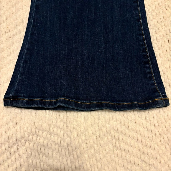 Vibrant MIU Women’s Flare Stretch Button Front Size 5 (W26) Super Soft Like New - Picture 7 of 13